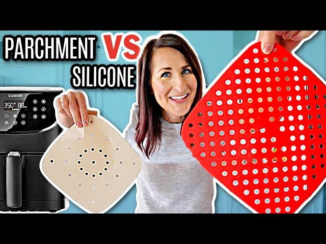 AIR FRYER Silicone Liner vs Air Fryer Parchment Paper - Which is Better in the Air Fryer?