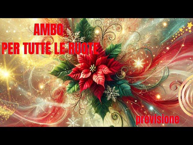 AMBO PER TUTTE LE RUOTE - previsione -