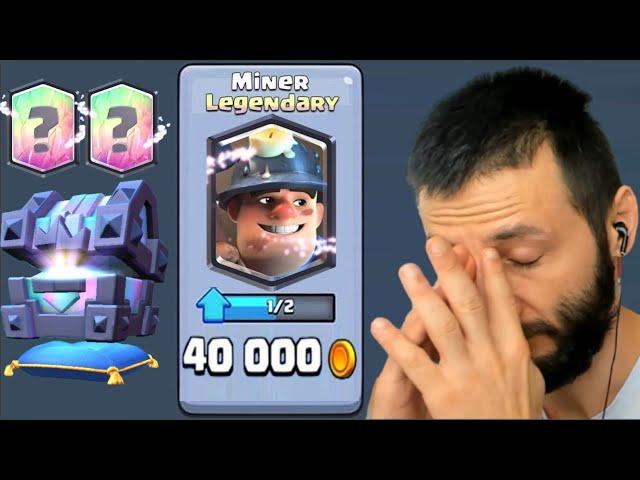 40.000 ALTINI ÇÖP ETTİM EFSANEVİ KRAL SANDIĞI ve 11.ARENA Clash Royale 26