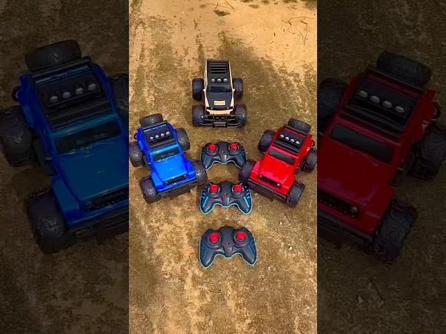 3 Remote Control Monster Trucks Testing #truck #car #shorts