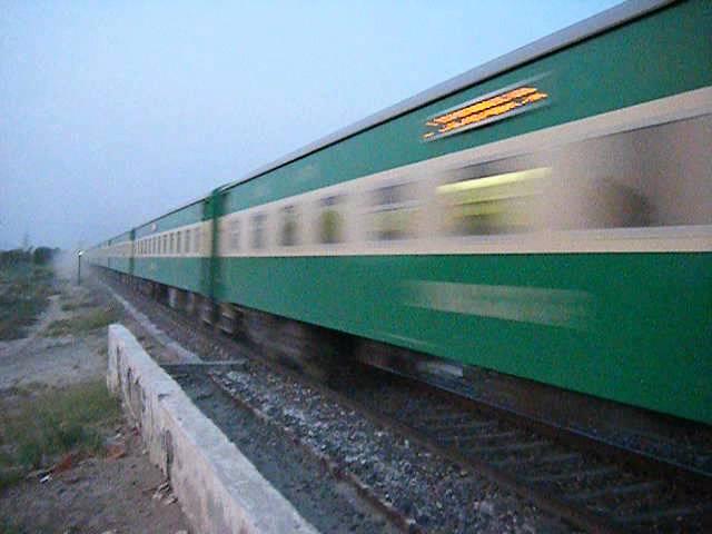 THE SPEED 6010 in full flow with Up Karakoram Express 30 07 12