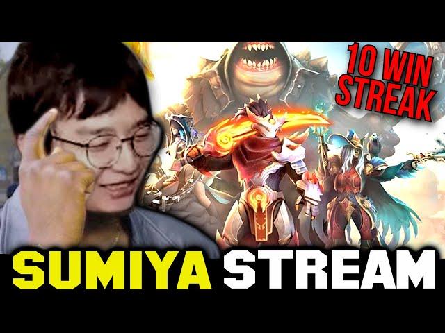 Crownfall Act III and 10 Winning Streak Hero | Sumiya Invoker Stream Moments 4443