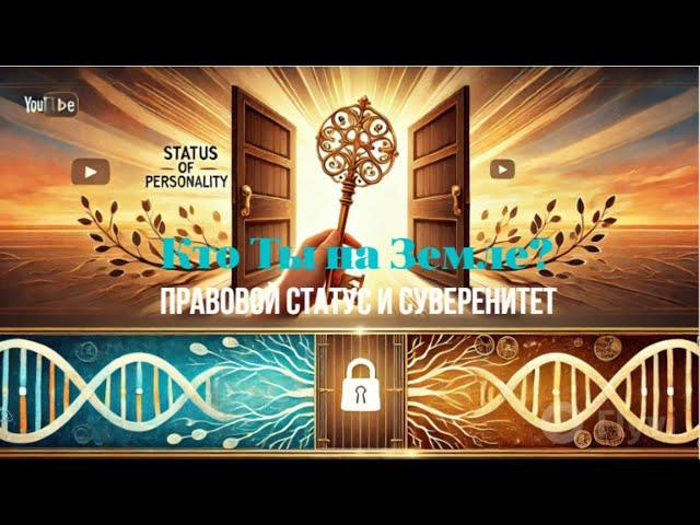 Кто Ты на Земле? Правовой Статус и Сувернитет.