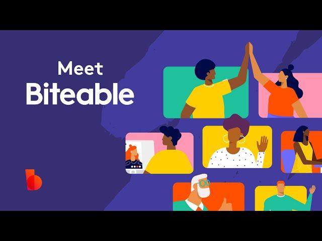 Meet Biteable - The world's simplest video maker