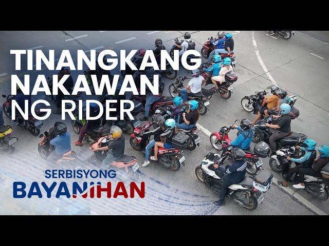 Ano ang dapat gawin sa rider na nagagawa pang magnakaw sa client?