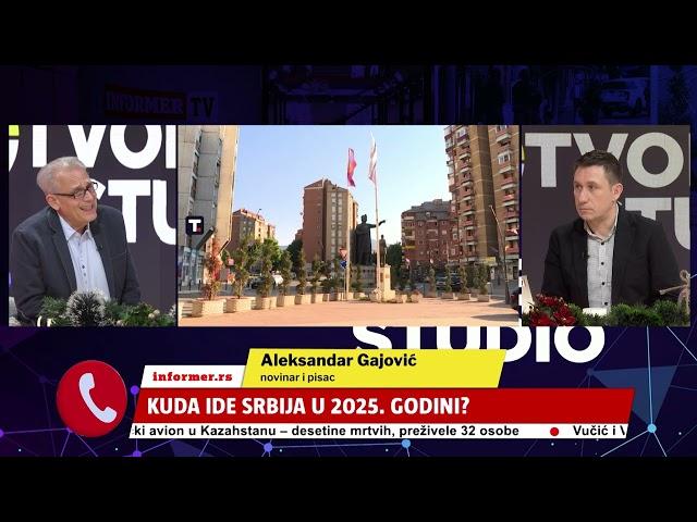 OTVORENI STUDIO - Kuda ide Srbija u 2025. godini? Ovo su najveći izazovi!