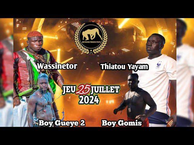  En Direct - Combats Wassinetor vs Thiatou Yayam - Boy Gueye 2 vs Boy Gomis