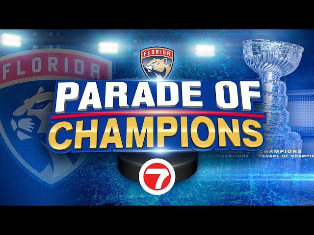 Florida Panthers Championship Parade