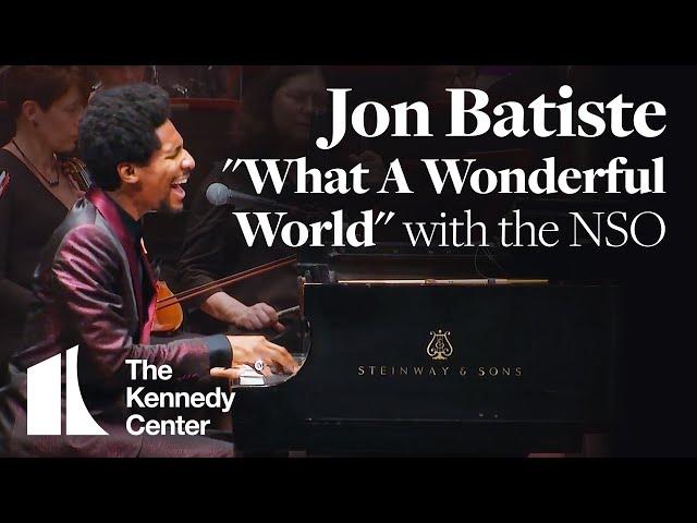 Jon Batiste - "What A Wonderful World" w/ National Symphony Orchestra | DECLASSIFIED