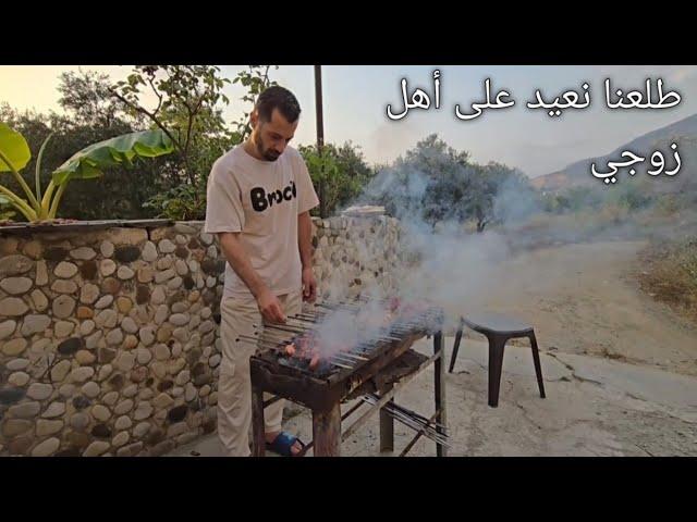 يوم السفر ️ طلعنا نعيد على بيت حماي ... الطريق آمن وزحمة بالساحل