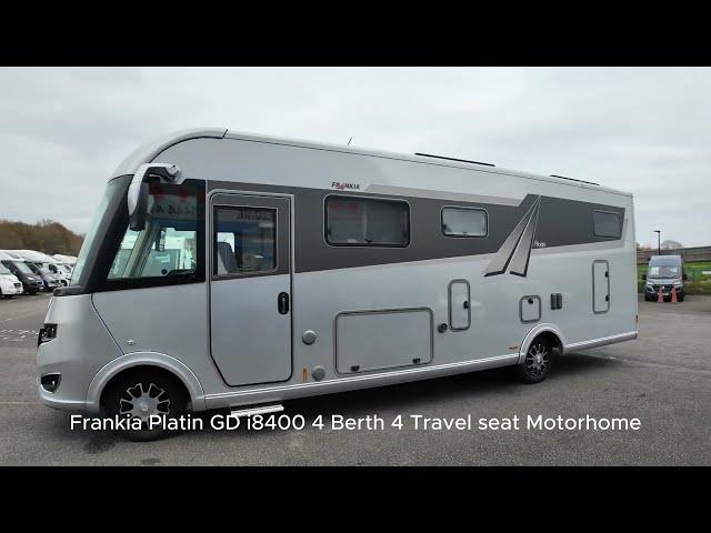 Frankia Platin GD i8400 4 Berth 4 Travel seat Motorhome