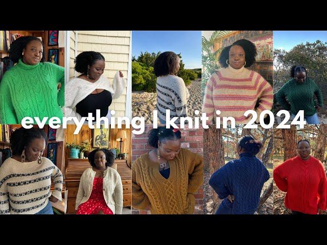 Everything I Knit in 2024 - Lots of Test Knits and almost 40 FOs