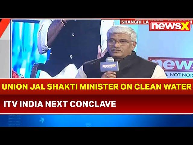 iTV India Next Conclave: Union Jal Shakti Minister Gajendra Singh Shekhawat on clean water