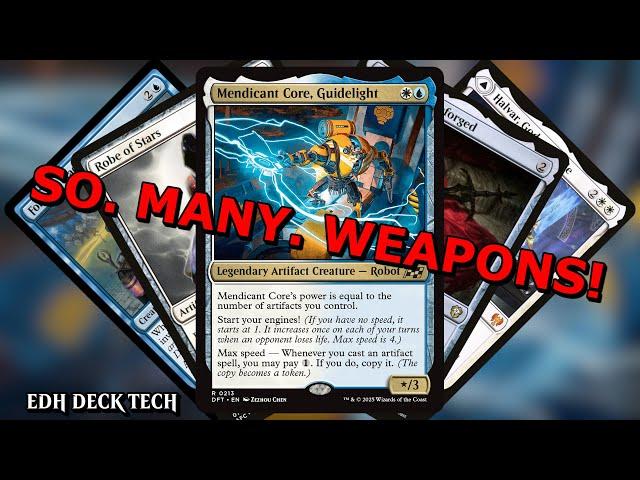 Mendicant Core, Guidelight Commander Deck | MTG EDH Deck Tech | SO. MANY. WEAPONS!