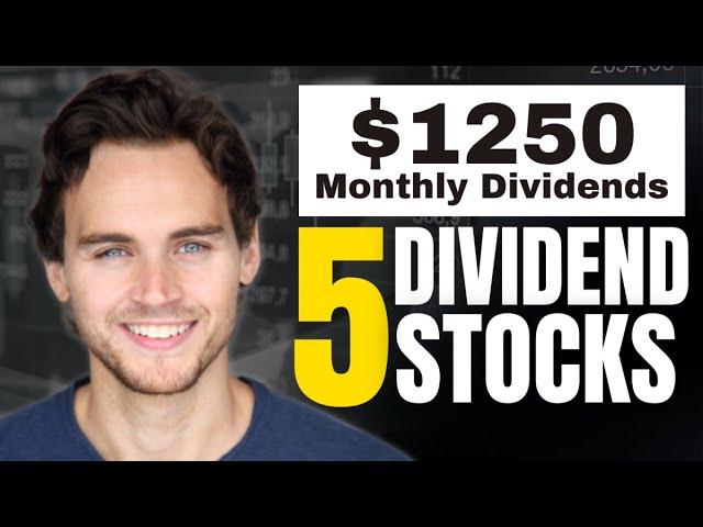 5 Monthly Dividend Stocks That Will Pay Your Bills (High Growth High Yield)