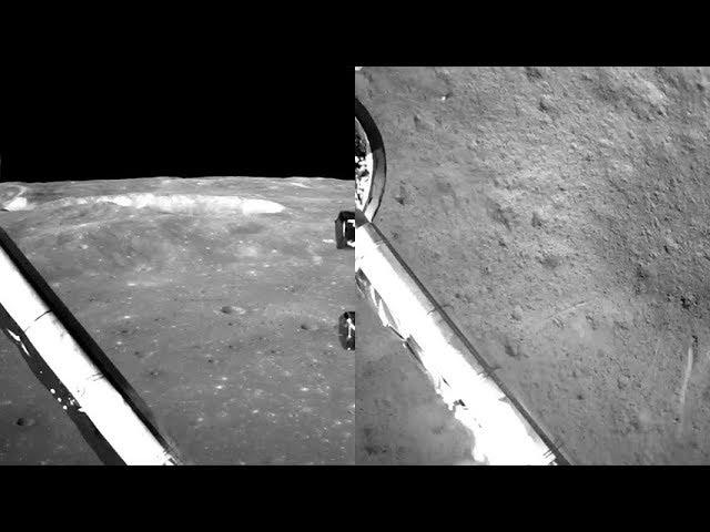 Chang’e-4 landing (Onboard Camera View)