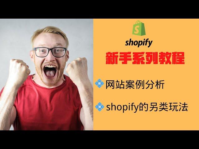 Shopify新手系列教程| Shopify的另类玩法| 月入2000美金的Shopify案例分享（深度剖析）（CC字幕）