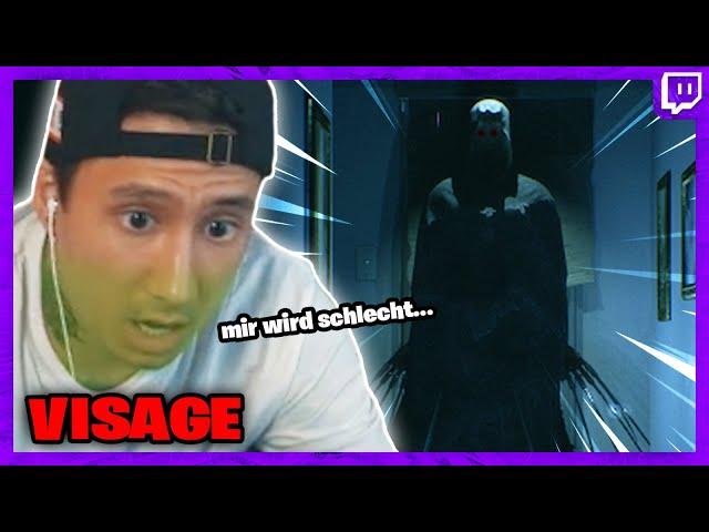 JU muss HORROR Game abbrechen, weil zu heftig. VISAGE feat Max | Julien Bam Twitch Highlight