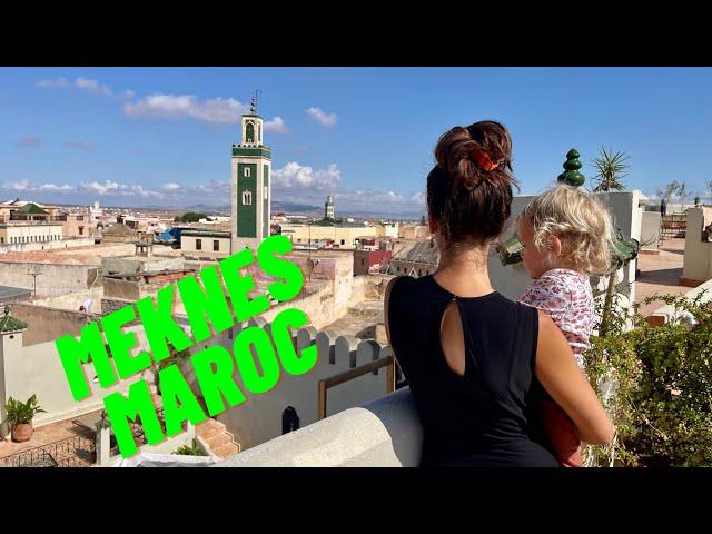 MEKNES MOROCCO in 24 Hours  Morocco Travel Vlog