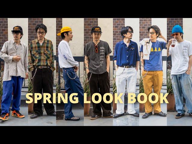 【春？コーデ】ある2週間のバイカー、大人ストリートスタイル/アメカジ/春服2022/1week outfit/ootd/メンズ服/spring look book/HOTEL Vlog#42