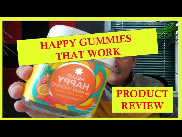 OLLY HAPPY GUMMY WORMS PRODUCT REVIEW GUMMYS THAT WORK