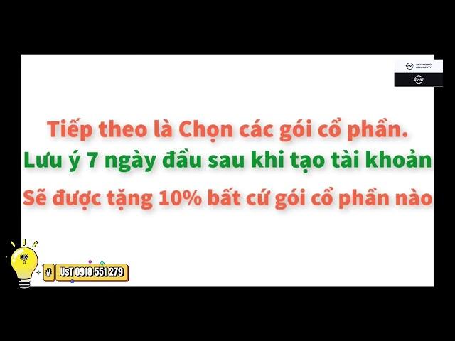 HƯỚNG DẪN MỞ TÀI KHOẢN SKYWAY 12/2022 đơn giản nhất cho người mới.