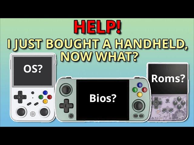 Help! I just bought a retro handheld, now what?