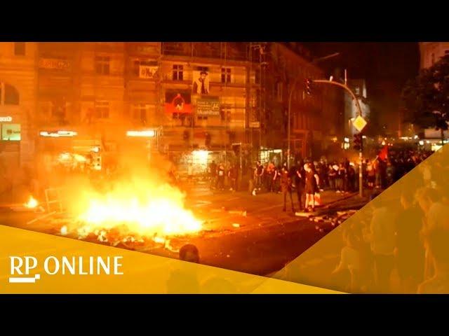 G20-Gipfel in Hamburg: Die Schanze brennt