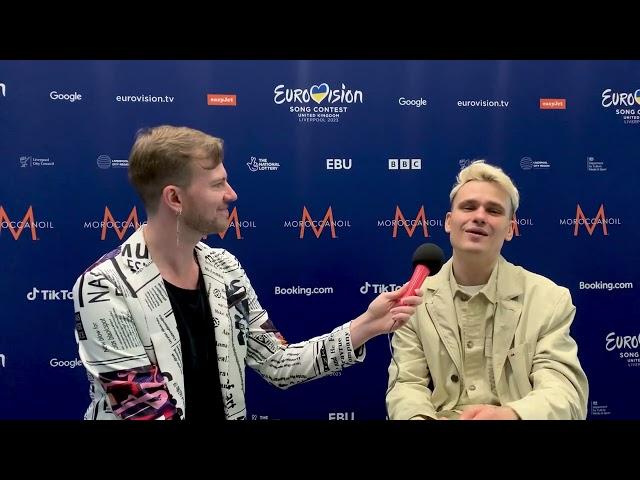 Interview with Ukrainian Creative Director German Nenov at Eurovision in Liverpool