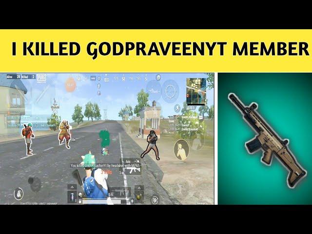 I KILLED GODPRAVEENYT CLAIN MEMBER| 1 V 2 CLUTCH| LAADLA GAMING | GoDPraveen Yt |