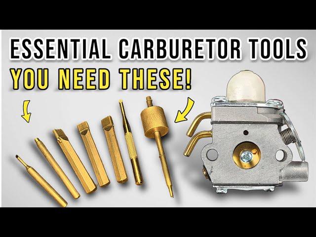 Must-Have Tools For Carburetor Repairs & Rebuilds!