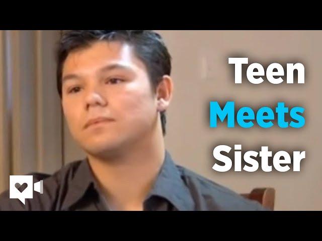 Homeless teen finds sister but that's not the best part