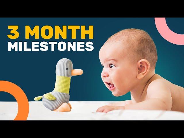 3 Month Developmental Milestones: What is Normal