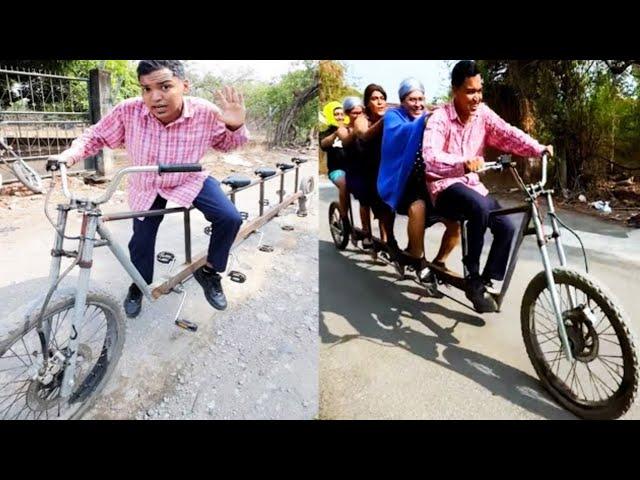 LA BICICLETA FAMILIAR DE LARIN | NUEVOS VIDEOS DIVERTIDOS DE LARIN Y SUS AMIGOS DE TIKTOK | REIRÁS