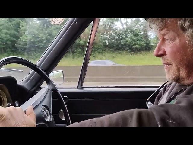 Ford Zephyr MKIV V4 shows its true capabilities on the motorway, a real underestimated classic car.