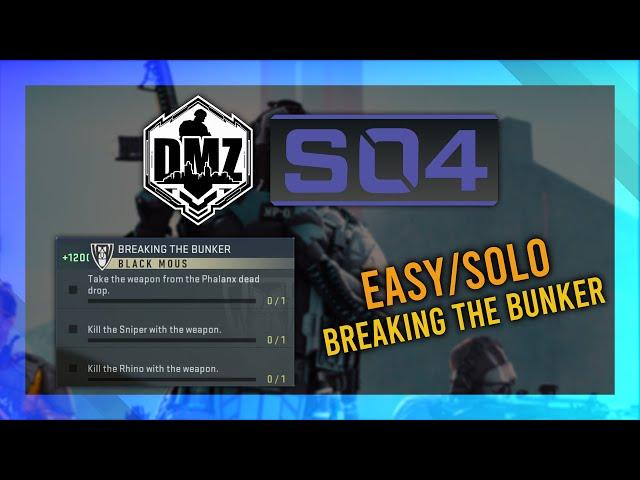 Breaking The Bunker (Black Mous) GUIDE | DMZ Season 4 Mission Guide | Vondel Guide