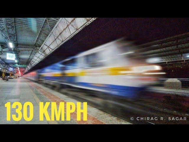 The Real CALIBRE of Diesel Locomotive | Brutal 130 kmph Speed | WDP4D & WDP4B Super Speedster | IR