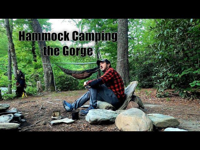 Hammock Camping in Linville Gorge - Grand Loop Backpacking Trip