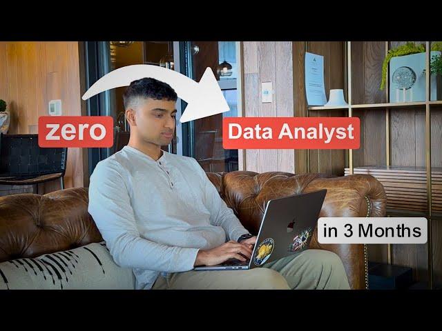 How I'd become a Data Analyst in 2025 (3 months)
