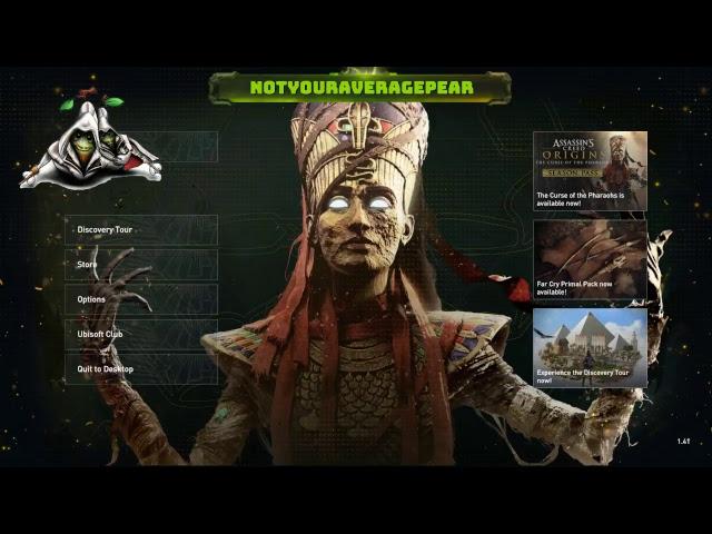 Not Your Average Pear: Assassin's Creed, testing audio: Live Stream