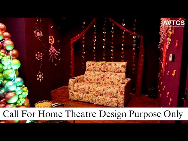 Private Theatre Audio Video Setup at Kondapur | Private Theatre | Theatre | Party Area |