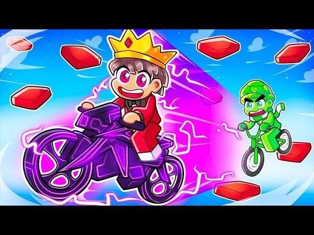 I Spent $1,000,000 For The BEST BIKE In Roblox Bike Obby!