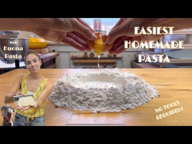 How to Make PASTA FROM SCRATCH!