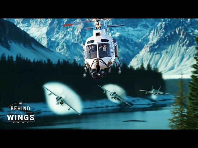 Top Gun: Maverick Stunt Pilot on Flying Under a Helicopter at 70 Feet | Behind the Wings