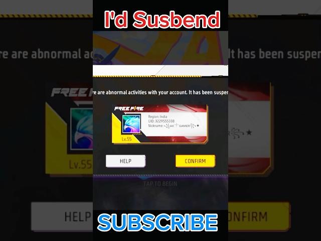 Free Fire Id Ban For Susbend - 2024 | How To Unban Free Fire Account #shorts #viral #ffban