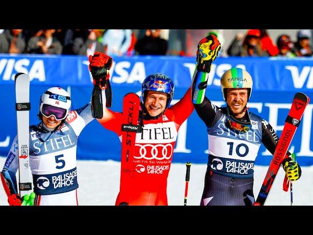 FIS Alpine Ski World Cup - Men's Giant Slalom  (Run 2) - Palisades Tahoe USA - 2024