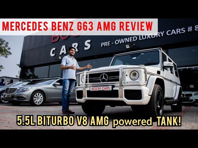 Mercedes G63 AMG Review | The "ULTIMATE SUV" for India | G-wagon | Boom Cars Chennai | JRS Cars