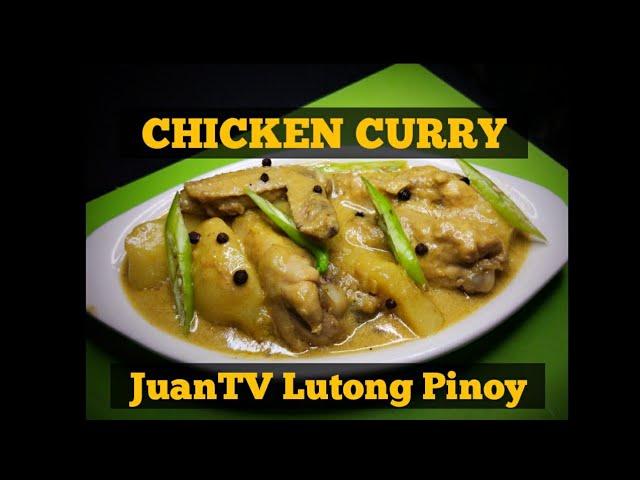 CHICKEN CURRY (Pinoy Style)