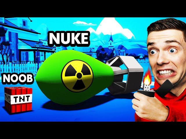 NOOB vs NUKE FIREWORKS