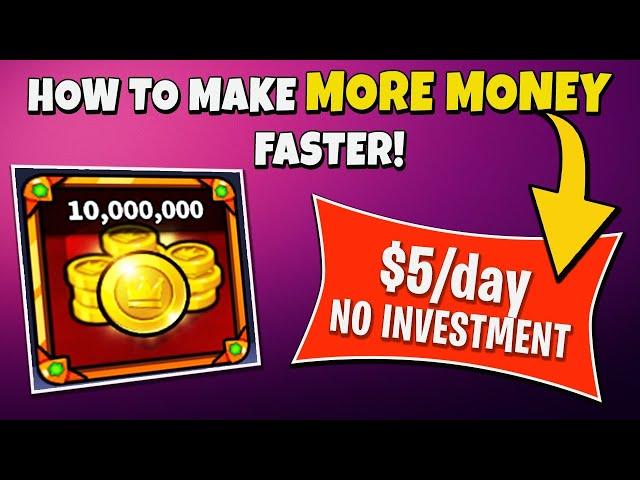 LEAGUE OF KINGDOMS - How To Make $5 A Day With No Investment Again!